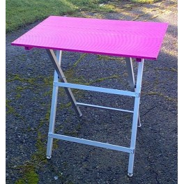 AEOLUS Taittopöytä, ultrakevyt, (pituus 75cm), Pink