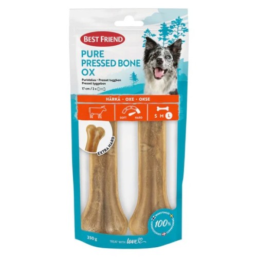 Best Friend Pure puristeluu härkä 17 cm 2 kpl 250 g