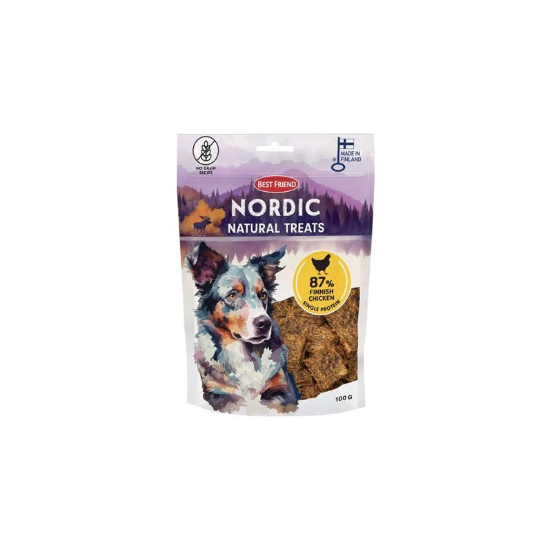 Best Friend Nordic Natural Treats kana 100 g
