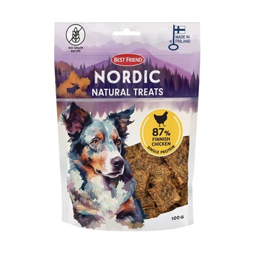 Best Friend Nordic Natural Treats kana 100 g