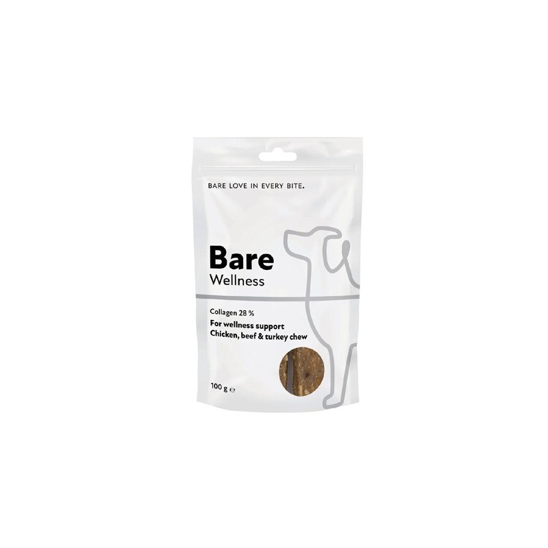 Bare Wellness Kana, härkä & kalkkuna rouheluu 100 g