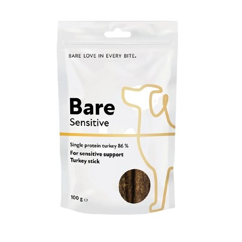Bare Sensitive Kalkkuna makupalatikku 100 g