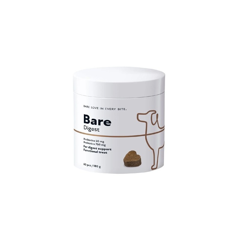 Bare Digest Funktionaalinen makupala 60 kpl 180 g