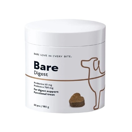 Bare Digest Funktionaalinen makupala 60 kpl 180 g