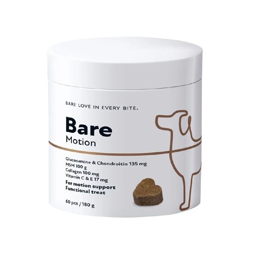 Bare Motion Funktionaalinen makupala 60 kpl 180 g